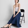 Top bandeau com elevada percentagem de algodão