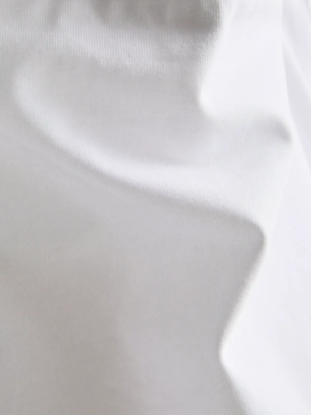 Top bandeau com elevada percentagem de algodão