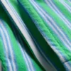 Top bandeau curto às riscas, com elevado teor de algodão