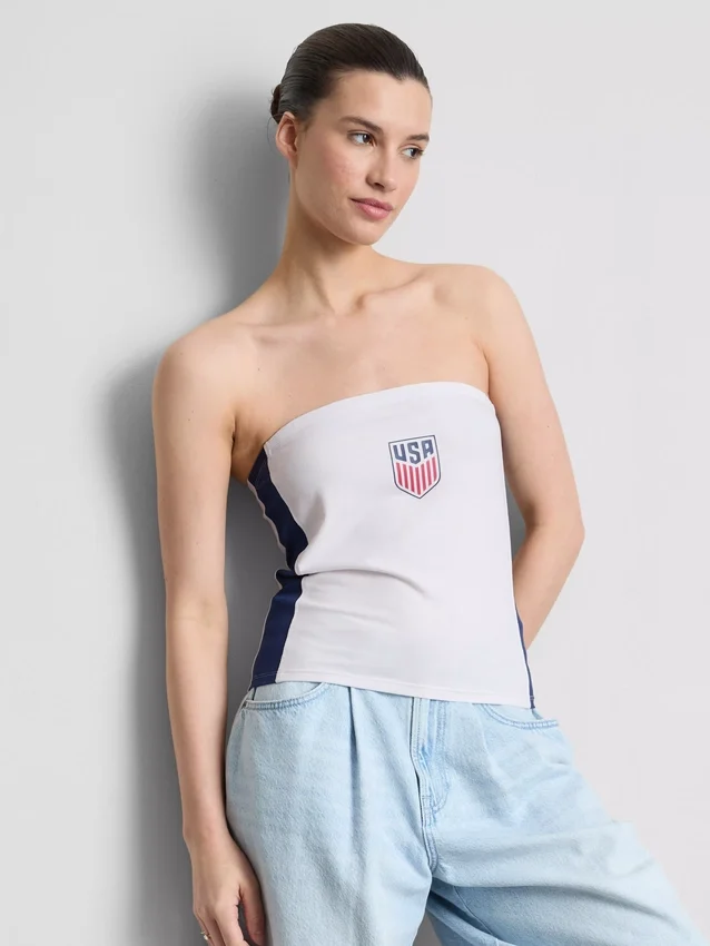 Top bandeau de futebol dos EUA, com elevado teor de algodão