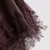 Top camisola com acabamento em renda acetinada da Paula Echevarría