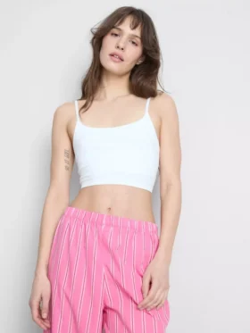 Top curto sem costuras