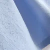 Top de descanso tipo camisola em ponto de rede com elevado teor de algodão