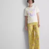 Top de pijama com estampado «Spongebob Squarepants OOTD»