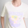 Top de pijama com estampado «Spongebob Squarepants OOTD»