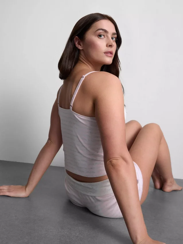 Top de pijama às riscas «Love to Lounge»