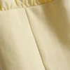Top espartilho de crepe com decote quadrado