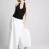 Top halter rico em algodão