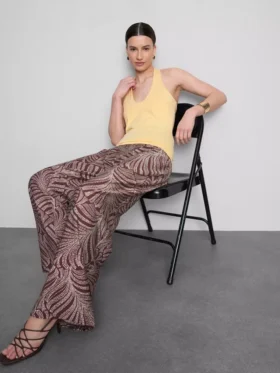 Top halter rico em algodão