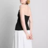 Top halter rico em algodão