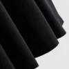 Top peplum em crepe com decote em forma de coração