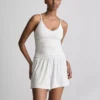 Top tipo camisola de pijama em ponto Pointelle
