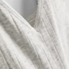 Top tipo camisola de pijama em ponto Pointelle