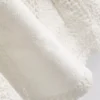Top tipo camisola em croché com elevado teor de algodão