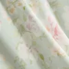 Vestido-camisola com acabamentos em renda floral