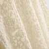 Vestido maxi de renda elástica