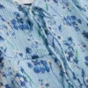 Vestido midi com decote em coração e efeito enrugado