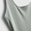 Vestido midi com decote quadrado «Second Skin»