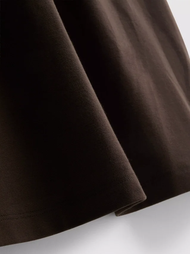 Vestido midi com decote quadrado «Second Skin»