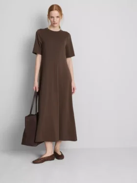 Vestido t-shirt midi