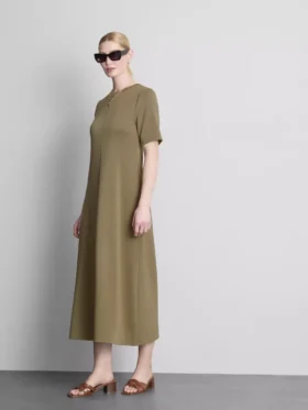 Vestido t-shirt midi