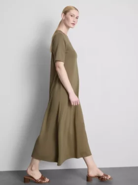 Vestido t-shirt midi