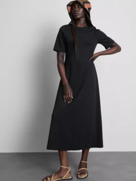 Vestido t-shirt midi