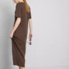 Vestido t-shirt midi