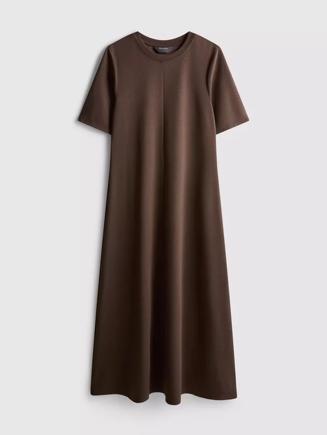 Vestido t-shirt midi