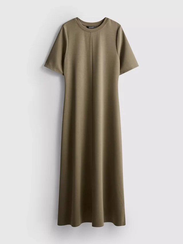 Vestido t-shirt midi