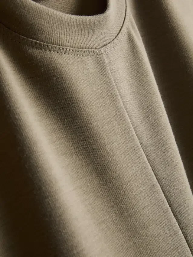 Vestido t-shirt midi